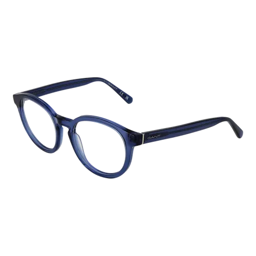 Gant Brille GA3297 090 51 Unisex - Brillenfassung für Unisex, stilvolle runde Form in Blau, ideal für einen modischen Look. Inklusive Original-Etui für sicheren Transport.
