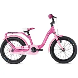 S'COOL niXe 16 Zoll 1-Gang Pink/Baby Pink