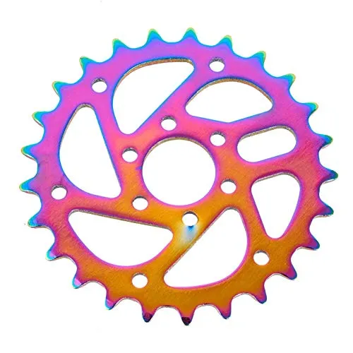 KHEbikes KHE MVP BMX Kettenblatt 25 Zähne Oil Slick Jet Fuel 2,5mm Höhe nur 74g