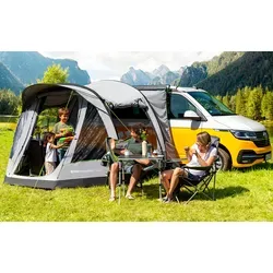 Berger Touring Air 4-Season aufblasbares Busvorzelt - Caravan-Zubehör mit maximaler Flexibilität und Komfort für alle Jahreszeiten. Schneller Auf- und Abbau dank modernster Lufttechnologie und robustem Material.
