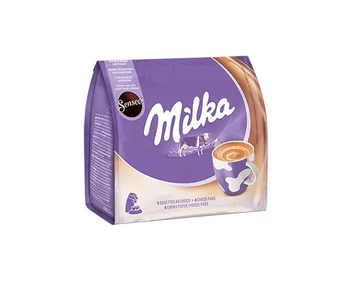 Senseo Kaffee, Senseo Milka Pads aromatische Kakaohaltige Getränkepads 112g