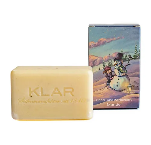 Klar Seife Handseife Hand- und Körperseife - Mandel WE 100g