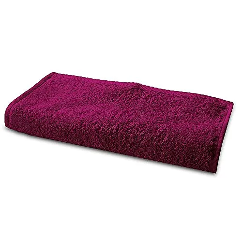 Lanudo® Luxus Waschlappen/Waschtuch 600g/m² Pure Line 30x30 cm. 100% feinste Premium Frottier Baumwolle in höchster Qualität. Waschlappen, Waschtücher. Farbe: Pink