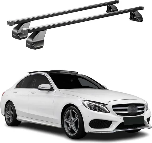 Produktbild OMAC Dachträger Menabo Stahl Gepäckträger für Mercedes C Klasse W205 2014-18