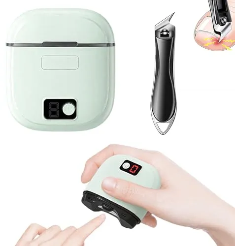 Elektrischer Nagelknipser 2-in-1 Set – Innovativ und Sicher für Perfekte Nägel