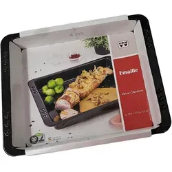 CHG kleine Ofenform Emaille ca. 28,5 x 23 x4 cm von chg