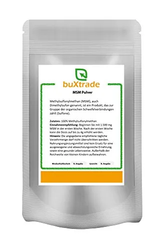 MSM Pulver Methylsulfonylmethan Dimethylsufon 250 g