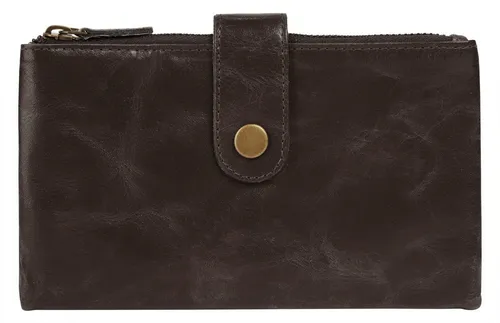 Bruno Banani Geldbörse Damen 021754 braun - Elegante Leder Geldbörse mit RFID-Schutz, 11 Kartenfächern und 2 Münzfächern – ideal für stilbewusste Damen, die Sicherheit und Funktionalität schätzen.