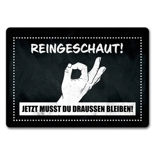 Fußmatten Gelb von speecheese