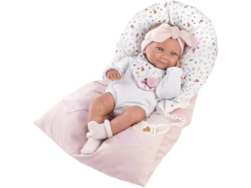 Babypuppe Llorens 40 cm - Puppen, hochwertige Babypuppe mit 40 cm, ideal für kreative Rollenspiele und fördert Empathie bei Kindern ab 3 Jahren.