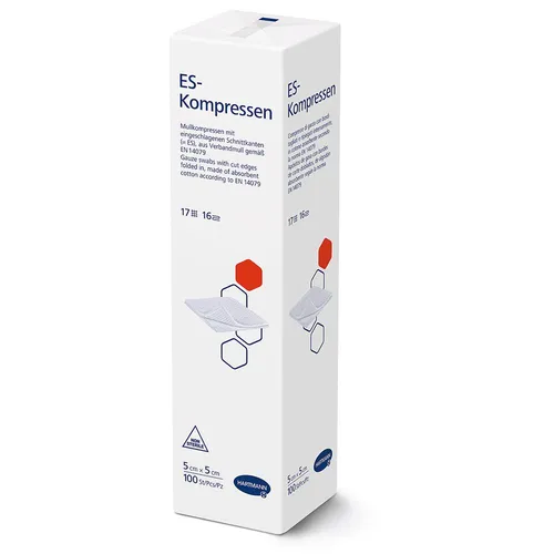 ES-Kompressen unsteril 16fach 5 x 5 cm