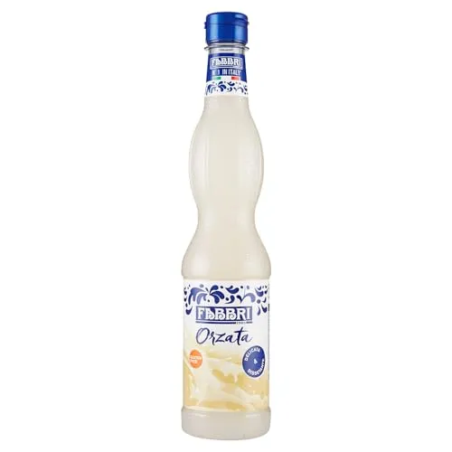 FABBRI 1905 - Orzata-Sirup | Fabbri Sirup mit natürlichem Mandel-Aroma. Zum mixen in Getränken, als Topping auf Eis oder zum backen und kochen. | Inhalt: 560ml