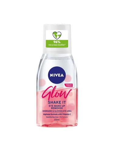 Nivea Glow Eye Makeup Remover - 125 ml