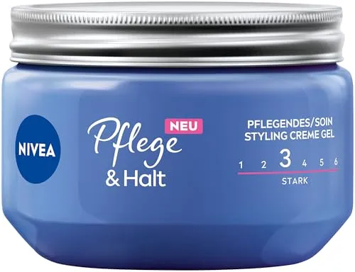 NIVEA Haargel 150 ml – Pflege & Halt für natürliches Haarstyling - Haarstyling-Produkte – Das NIVEA Haargel bietet 24h starken Halt und pflegt mit Vitamin B3, ideal für flexibles Styling ohne Verkleben.
