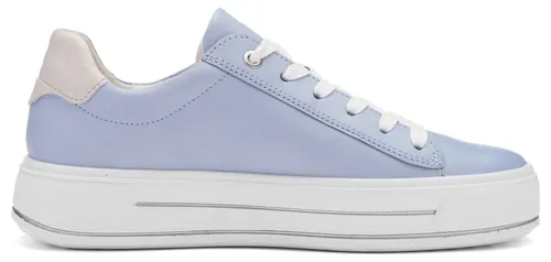 Ara Sneaker Glattleder Blau 38 EU – Stilvolle Plateausneaker - Elegante Plateausneaker in Blau aus Glattleder, ideal für den Alltag. Mit 4 cm Absatzhöhe bieten sie optimalen Tragekomfort und eine modische Note.
