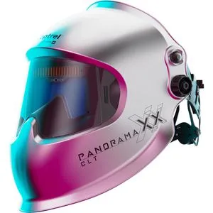 Optrel Panoramaxx CLT Silber Automatik-Schweißerhelm mit IsoFit Kopfband - Schweißzubehör mit innovativem IsoFit Kopfband für optimalen Tragekomfort und Sichtfeld beim Schweißen.