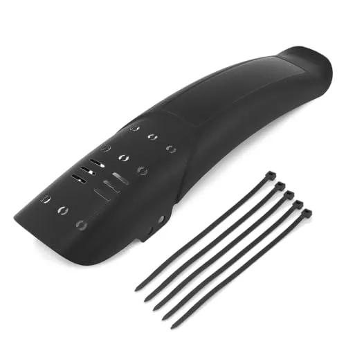 MidGard Fahrrad Schutzblech für Hinten oder Vorne E-Bike für 24-29 Zoll Fahrräder, MTB Mudguard mit 6 Kabelbinder