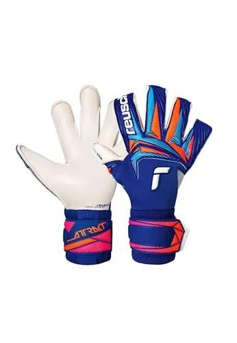 Reusch Torwarthandschuhe Attrakt X Evolution Blau/Orange Größe 10 - Hochwertige Torwarthandschuhe mit AirVentSystem für optimale Belüftung und Komfort. Ideal für Fußballspieler, die auf Leistung und Haltbarkeit setzen.