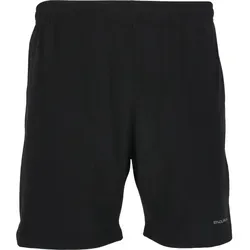 Endurance Herren Grosseto 2-in-1 Shorts schwarz - Fahrradbekleidung mit integrierter Innenhose für optimalen Support und reduzierte Reibung, ideal für lange Laufeinheiten und Wettkämpfe.