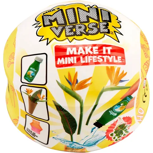 MGA s Miniverse Make It Mini Lifestyle - Home Serie 1, kreative Mini-Nachbildungen von Pflanzen, Vogelhäusern und Blumensträußen zum Basteln und Sammeln
