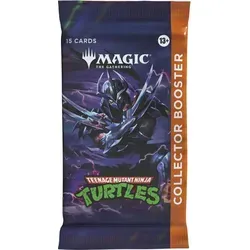 Magic: The Gathering – Teenage Mutant Ninja Turtles Sammler-Booster (Englische Version) - Aktivierte Turtle-Power! Dieser Sammler-Booster bietet exklusive Karten mit seltenen Foil-Varianten für leidenschaftliche Sammler. Perfekt für das strategische Spiel und zum Ausstellen!