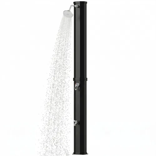 Solardusche 60L mit schwenkbarem Regenduschkopf