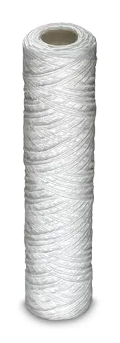 WK Filterkartusche 25,4 cm (10 Zoll), gewickelter Draht, 50 Mikron, hergestellt in Italien, für den Heimgebrauch, geeignet für Standardbehälter, 10 Stück