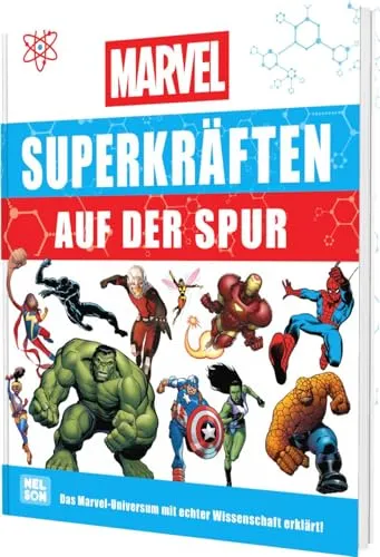 Marvel: Superkräften auf der Spur: Das Marvel-Universum mit echter Wissenschaft erklärt! | Spannendes Sachbuch ab 8 Jahren mit coolen Infos zu Spider-Man und weiteren Marvel-Superhelden