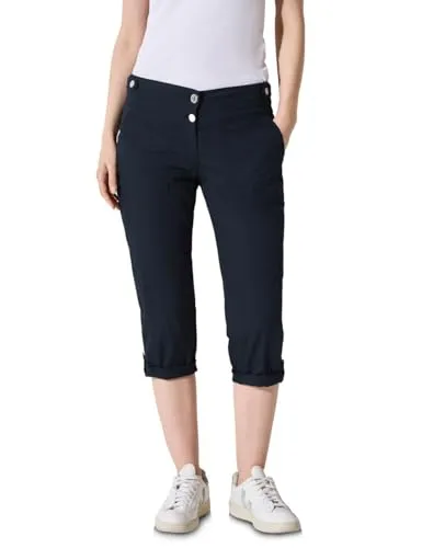 Produktbild Cecil Damen B378678 Hose, Universal Blue, 27W/22L