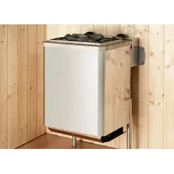 weka Saunaofen 5,4 kW mit integrierter Steuerung - Saunaofen für Kabinengrößen von 5 m³ bis 8 m³, leistungsstark mit 5,4 kW, und bietet eine integrierte Steuerung für komfortable Nutzung.