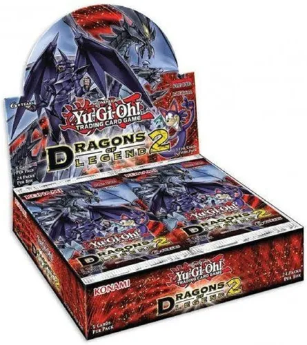 Produktbild Yu-Gi-Oh Dragons Of Legends 2 Display Konami Neu OVP Englisch 1. Auflage
