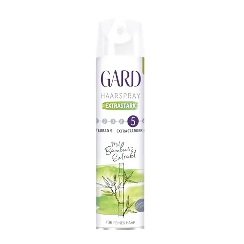 GARD Haarspray - 250 ml Dose, starker Halt, silikonfrei, Styling-Spray für feines Haar, feine Zerstäubung - Extrastark