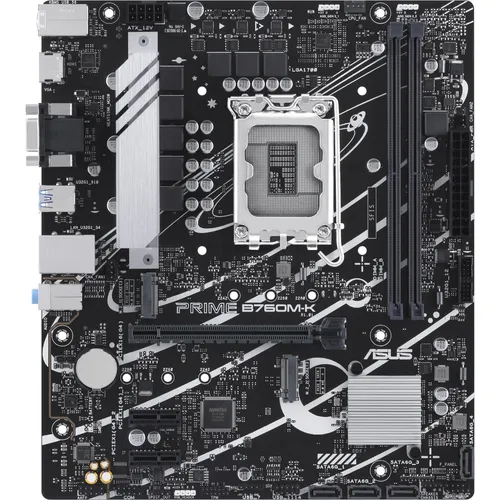 ASUS PRIME B760M-K (LGA 1700, Intel B760, mATX) (90MB1FI0-M0EAY0)
