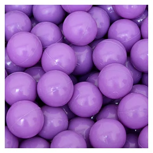LittleTom 50 Bunte Bällebad Bälle für Baby Spielbälle 5,5cm - Indoor Outdoor Spielzeug für Spielzelt Spieltunnel Bällebadbälle Kinder Plastikbälle Klein - Babyspielzeug für Babys ab 0 Monate