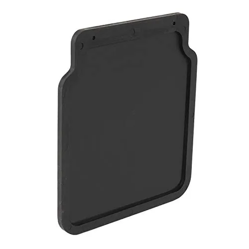 Schmutzfänger universal Gummi 23x20cm schwarz für Anhänger, Wohnwagen, Pkw (1)