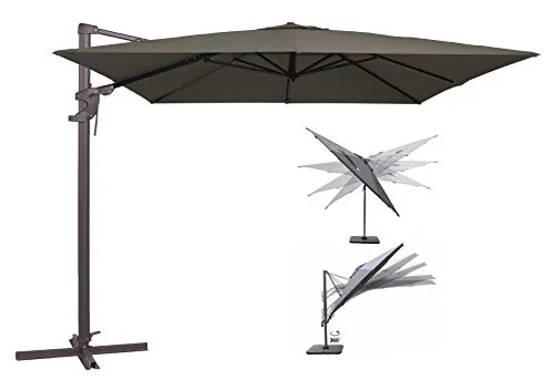 Produktbild Madison MONACO FLEX Alu-Ampelschirm 300x300cm