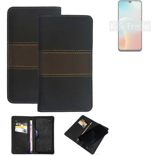 Handy Hülle für Samsung Galaxy Wide8 Wallet Case + Cover Handyhülle Tasche Br