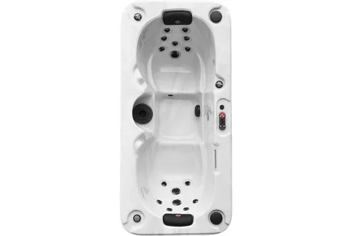 Canadian Spa Whirlpool Yukon UV für 2 Personen, 213 cm x 100 cm - Der Yukon Whirlpool ist ideal für Balkon und Veranda. Mit 17 individuell einstellbaren Massagedüsen und einer LED-Beleuchtung sorgt er für Entspannung. Plug & Play-Funktion ermöglicht sofortigen Genuss.