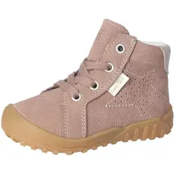 Pepino Stiefelette Leder Schnürstiefelette braun 22 EU - Babyschuhe mit atmungsaktiver Lammwolle, ideal für die ersten Schritte, bequem und warm mit rutschfester Gummisohle.