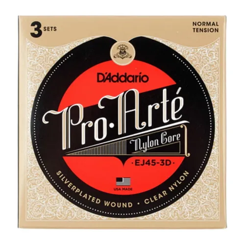 D'Addario Pro-Arte EJ45-3D Gitarrensaiten von D'Addario