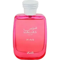 Rasasi Hawas Pink For Her Eau De Parfum 100 ml - Elegantes Eau De Parfum für Frauen, ideal für besondere Anlässe. Mit seinem einzigartigen Duft bietet es ein erfrischendes Erlebnis und betont die feminine Ausstrahlung.