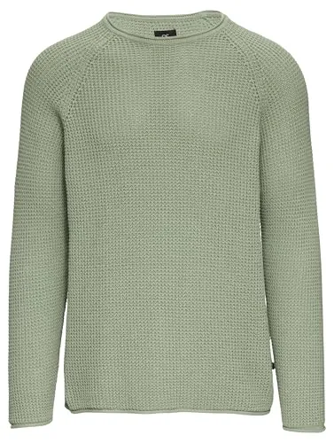 s.Oliver Herren Pullover 2151025, Regular Fit, 7219, M - Stylischer Pullover für Herren mit Rundhalsausschnitt und Strickmuster, ideal für lässige Outfits und bequemes Tragen.