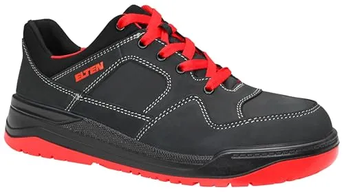 Sicherheitshalbschuh MAVERICK black-red Low ESD S3S, Gr. 42