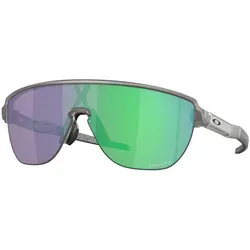 Oakley Corridor Matte Grey Ink Prizm Jade Sportbrille - Sportbrille für aktive Lebensstile mit rutschfestem Unobtainium-Nosepad und Earsocks, ideal für Sport und Freizeit.
