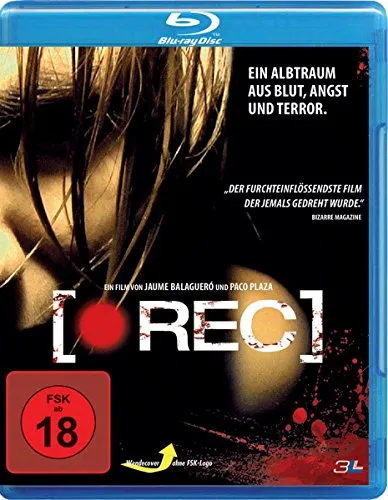 Rec [Blu-ray] - Horrorfilm, Freigabe ab 18 Jahren, packende Spannung und unvergessliche Schockmomente.