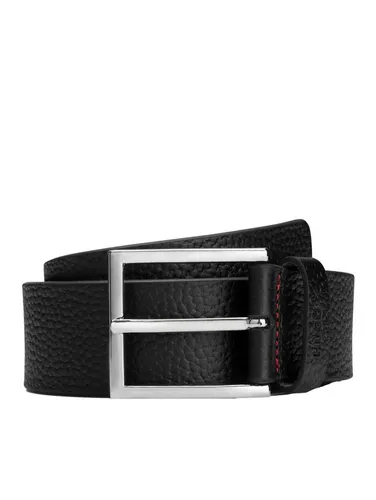 BOSS Giaspo-Gr_Sz40 Herren-Gürtel - Hochwertiger Gürtel aus 100% Rindsleder, ideal für elegante Anlässe und tägliche Outfits.