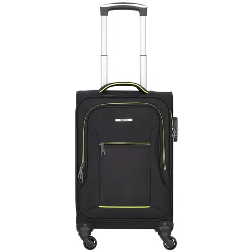 NOWI Trolley Weichschalenkoffer mit Rollen & Zahlenschloss – Leicht & Robust - Handgepäck-Koffer mit 360° drehbaren Rollen und sicherem Zahlenschloss, ideal für Reisen und Handgepäcktauglich gemäß IATA. Ergonomischer Teleskopgriff für höchsten Komfort.