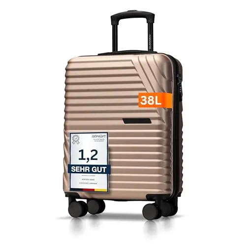 Cocoono Hartschalenkoffer mit TSA Schloss in beige von Cocoono