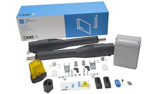 CAME ATS 24V Automatisierungsset für Drehflügeltore - Tore-Zubehör für Drehflügeltore bis 3m und 400kg | Robuste Bauweise mit Encoder für Zuverlässigkeit und Sicherheit | Einfache Installation und Steuerung über Smartphone