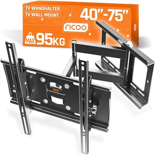 Produktbild Ricoo LED TV Wandhalterung Schwenkbar 31-65 Zoll